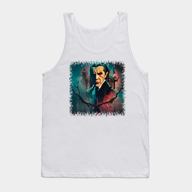 Dracula Tank Top by GothCardz